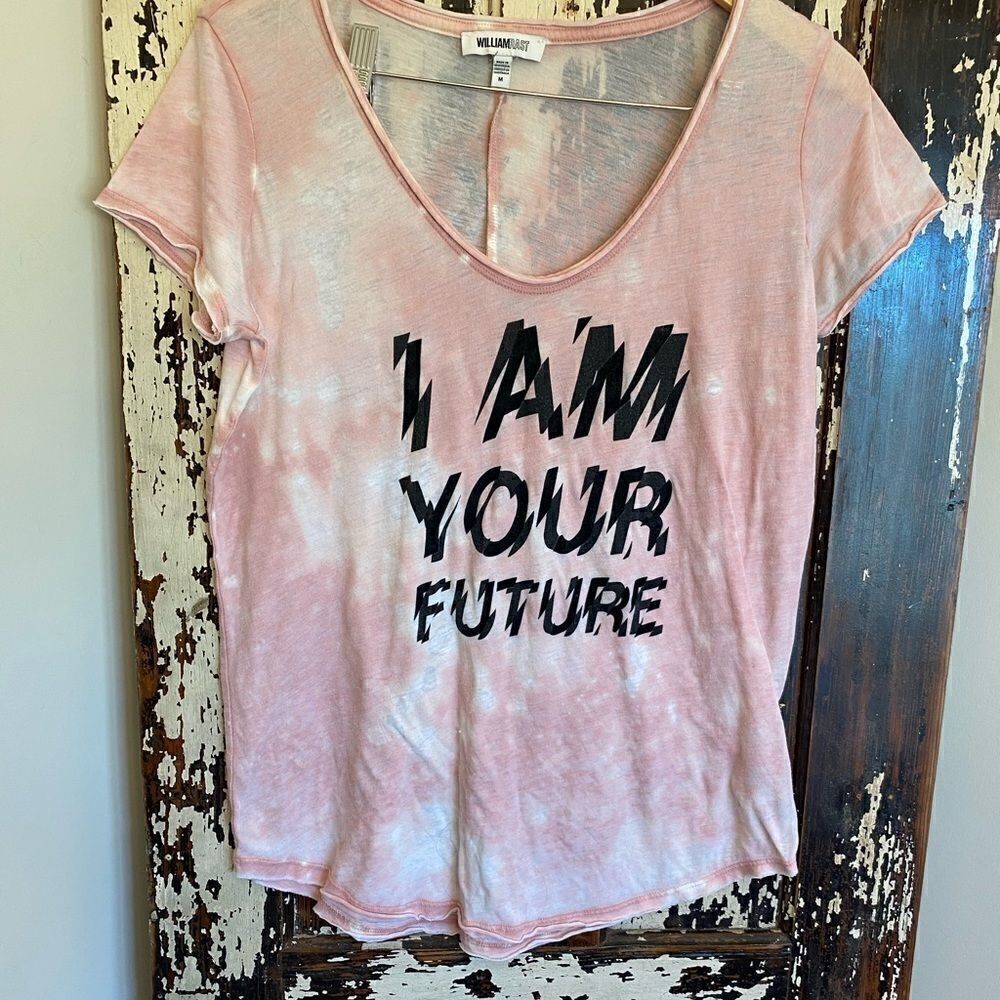 Customized William Rast I Am Your Future T-shirt. Size M. Five Bucks!!!